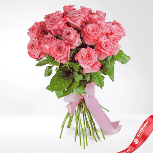 Фото 1: Акция! Букет из 29 розовых роз «Родственные души». Сервис доставки цветов AzaliaNow