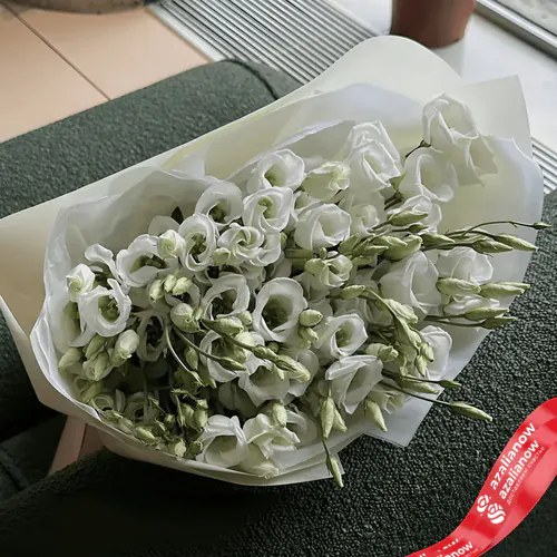 Фото 1: Букет из 15 лизиантусов «Мечта». Сервис доставки цветов AzaliaNow