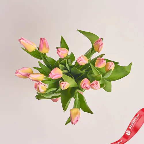 Фото 2: 15 желтых тюльпанов, Россия. Сервис доставки цветов AzaliaNow
