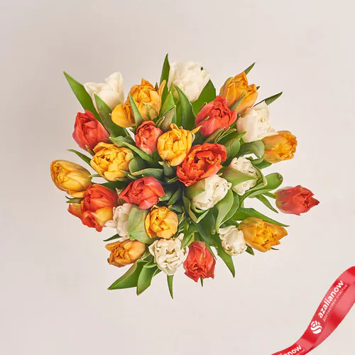 Фото 2: 25 пионовидных тюльпанов микс, Голландия. Сервис доставки цветов AzaliaNow