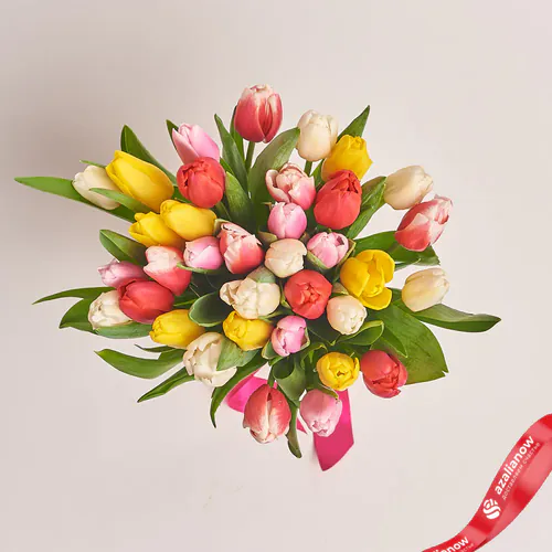 Фото 2: 35 тюльпанов микс, Россия. Сервис доставки цветов AzaliaNow