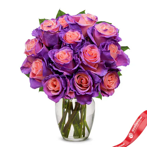 Фото 1: Букет из 13 сиреневых роз «Жанна». Сервис доставки цветов AzaliaNow