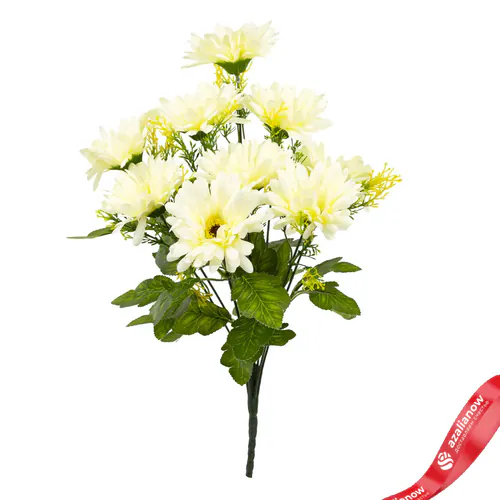 Фото 1: Хризантема Искусственный на вставке 46 см Кремовый. Сервис доставки цветов AzaliaNow