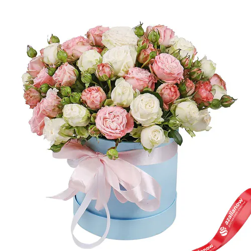 Фото 1: Букет из 15 роз «Пионовидная коробочка». Сервис доставки цветов AzaliaNow