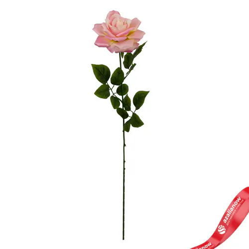 Фото 1: Роза Искусственный 74 см Розовый. Сервис доставки цветов AzaliaNow