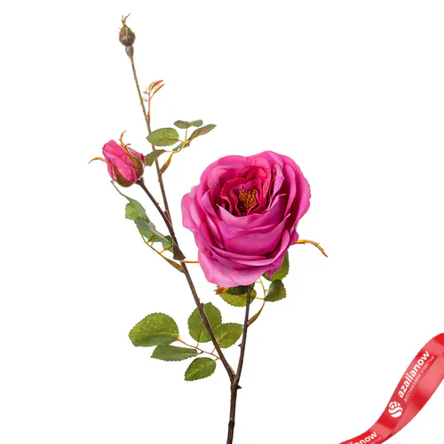 Фото 1: Ветка Искусственный роза 64 см Розовый. Сервис доставки цветов AzaliaNow