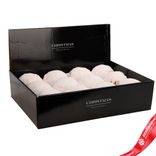 Маленькое фото 4: Украшение подвесное «Шар со звездой» (пластик), D12см, белый